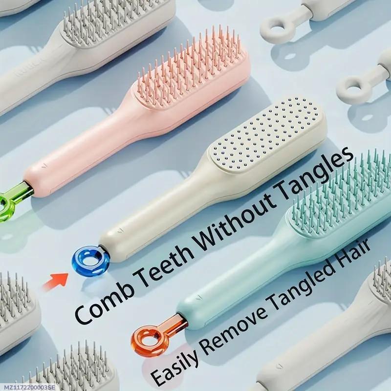 Self-Cleaning Anti-Static Hair Comb for Home Use