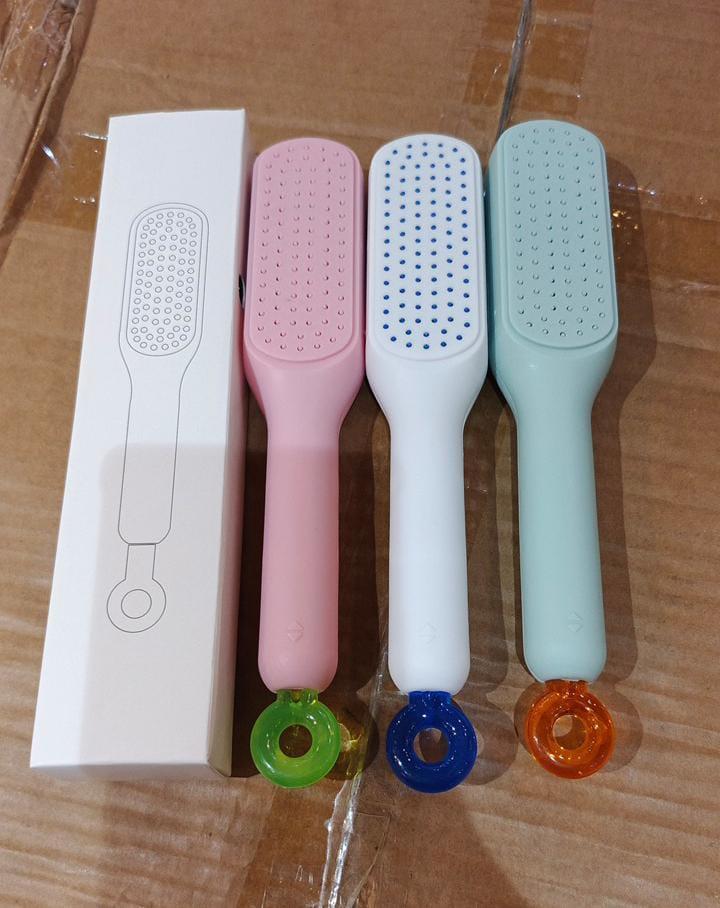 Self-Cleaning Anti-Static Hair Comb for Home Use